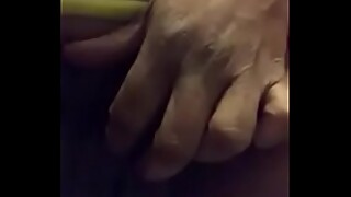 Make her finger herself at work