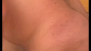 Black amateur girlfriend sucks and fucks with facial