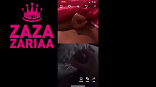 DL BBC Caught By His Girl Jerking Off To TS ZAZA ZARIAA