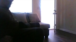 Yardman Public BBC Dick Flash In Living Room Caught By Nypho Wife